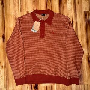 NWT Faguo Red Polo - Men’s Large